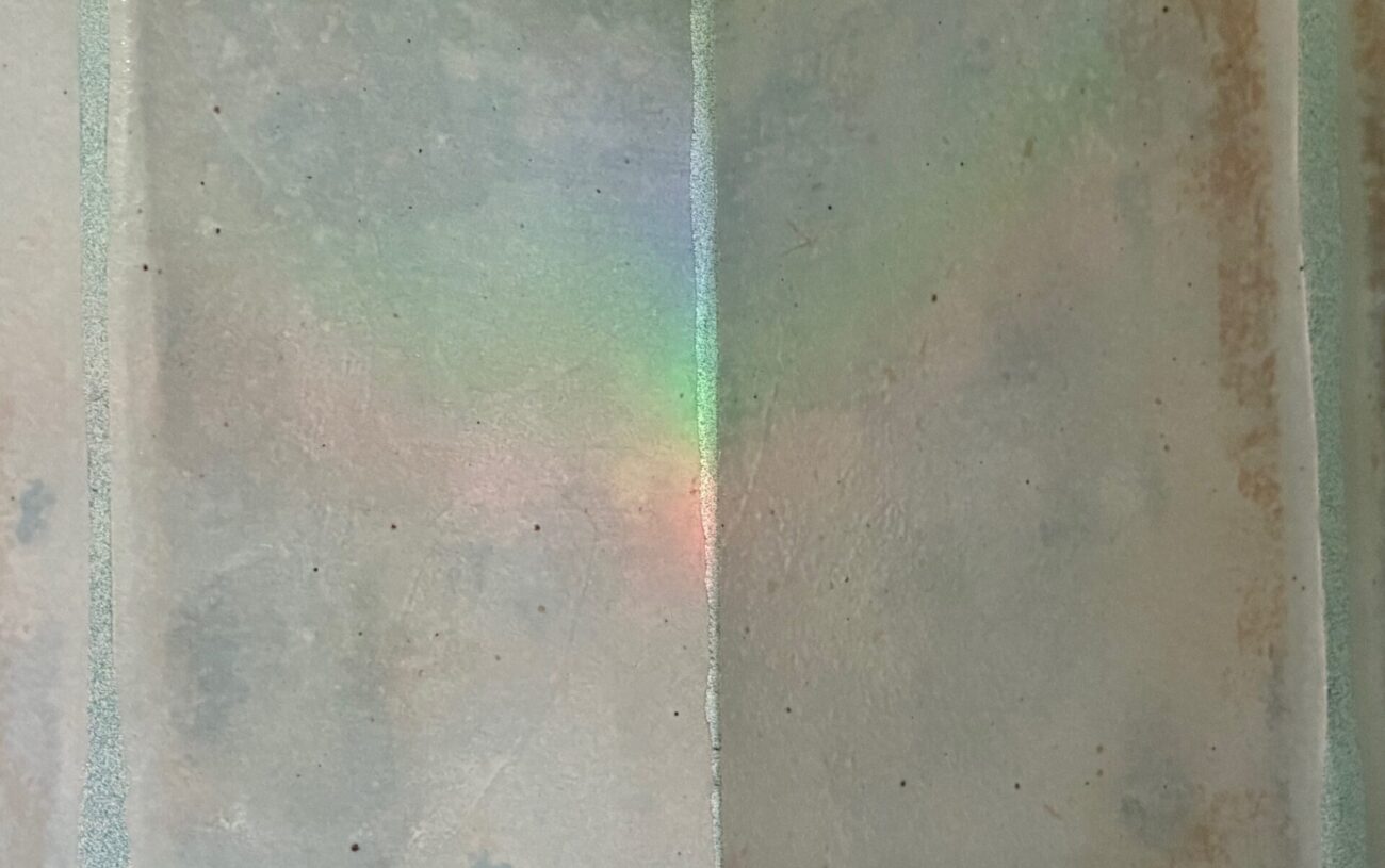 There’s a rainbow in my shower!